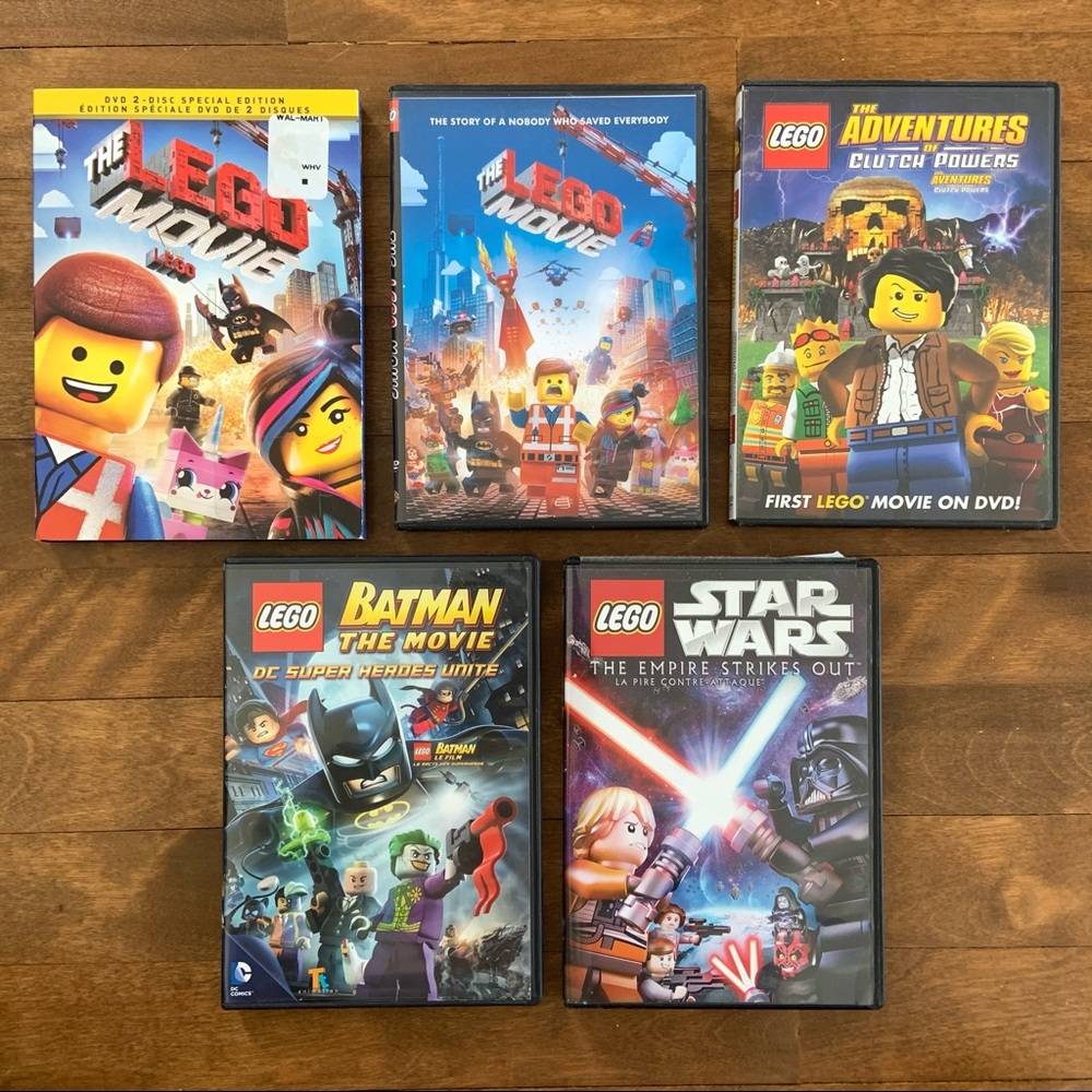 LEGO DVD collection